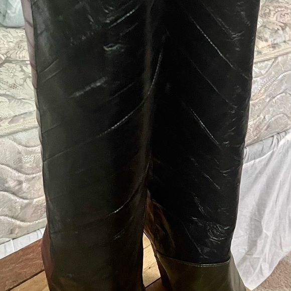 Tory Burch patchwork boots - Picture 6 of 8